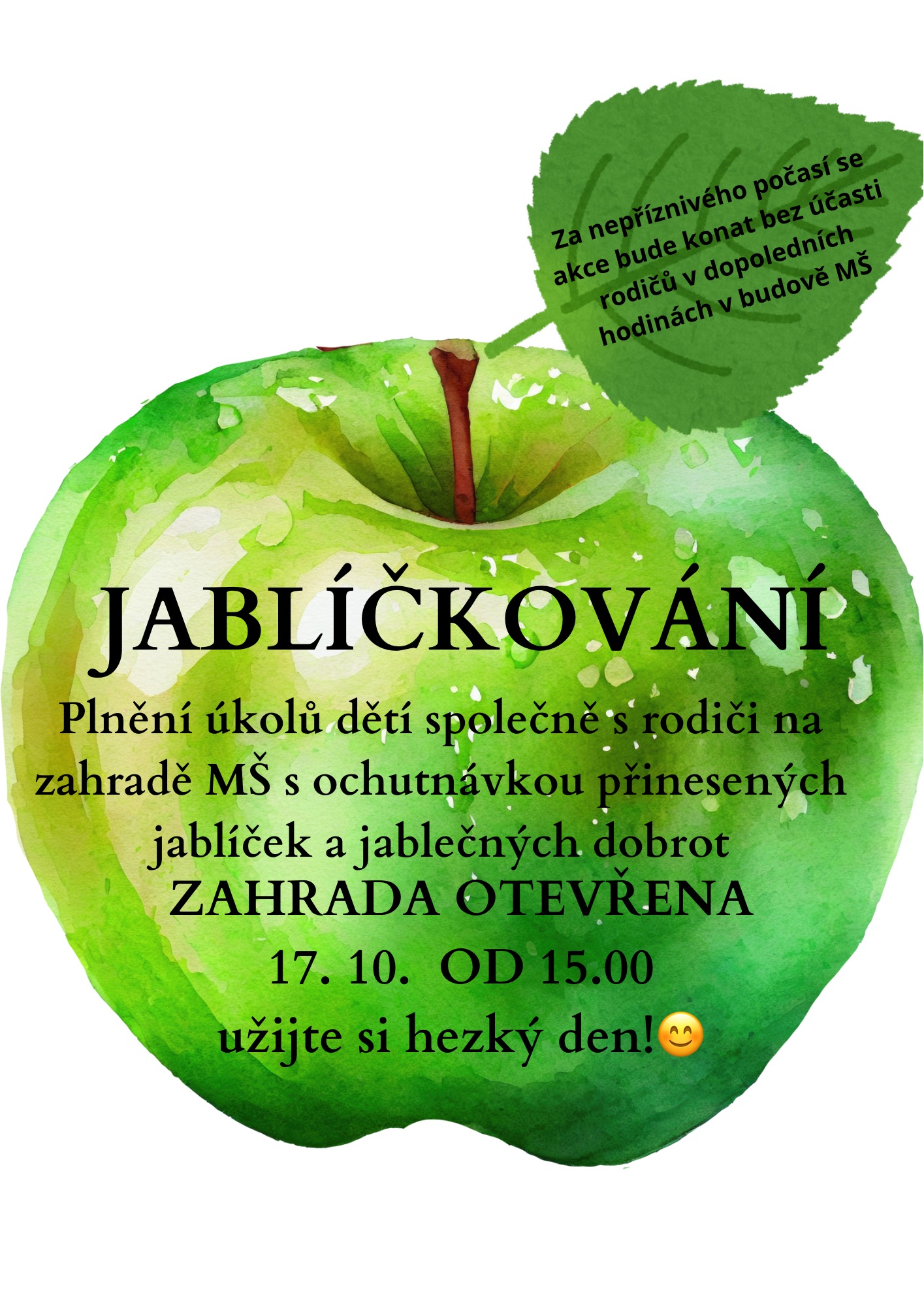 Jablíčkování