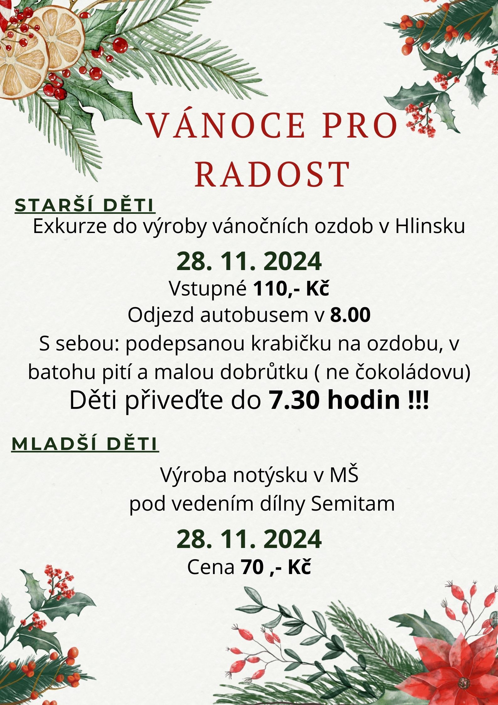 Vánoce pro radost